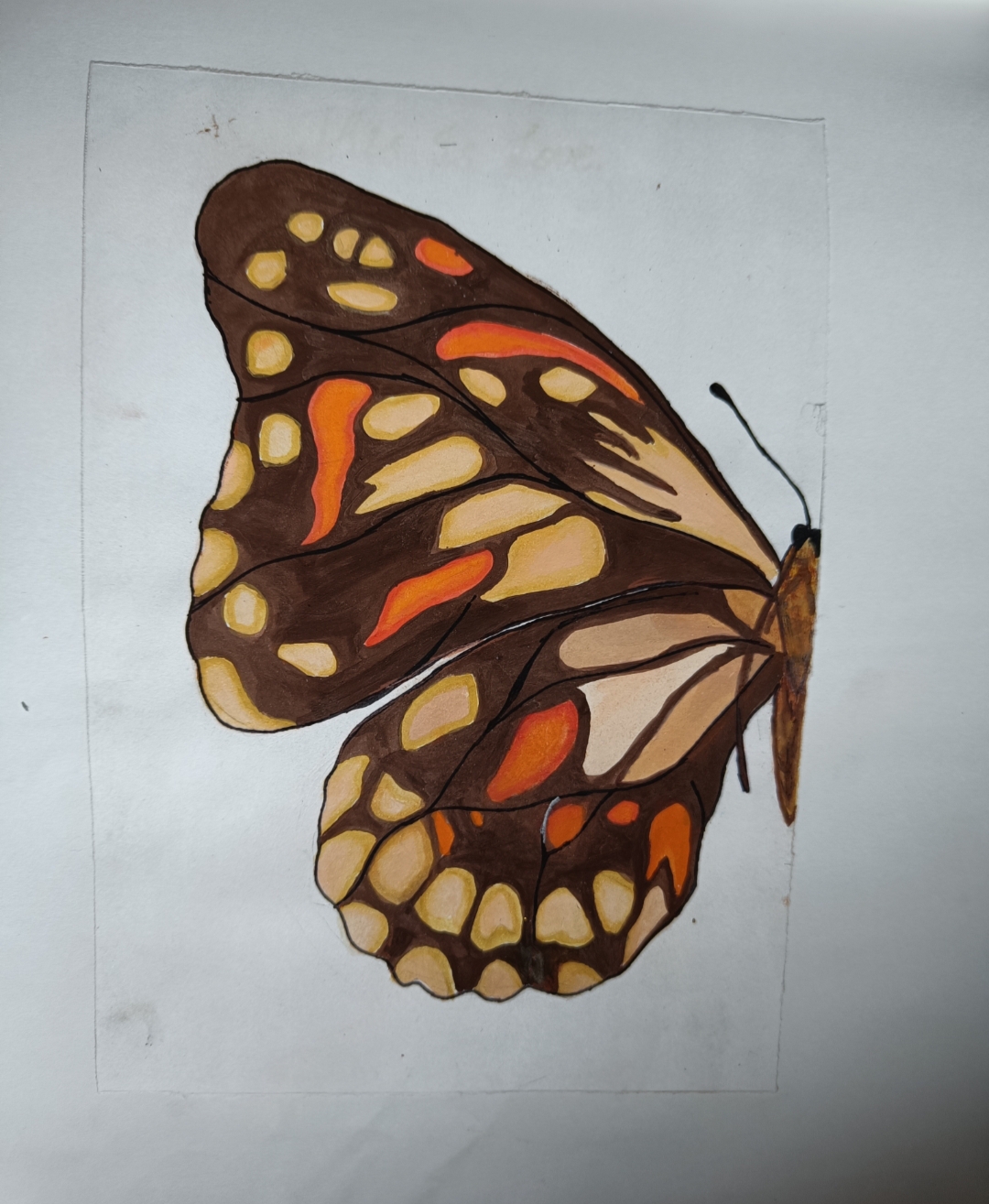 Palette knife painting